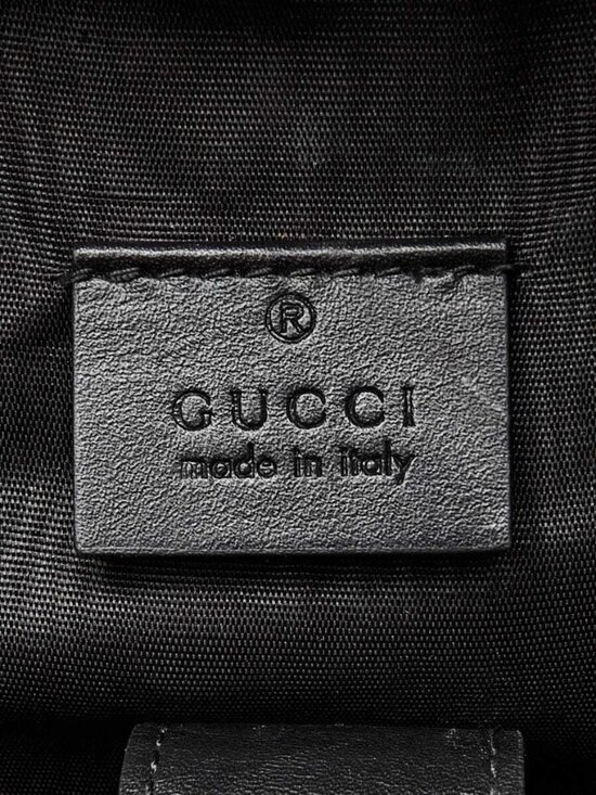 Gucci Black Leather \